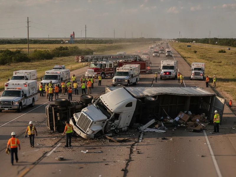 18-Wheeler & Semi-Truck Crashes - Austin TX truck accident attorney